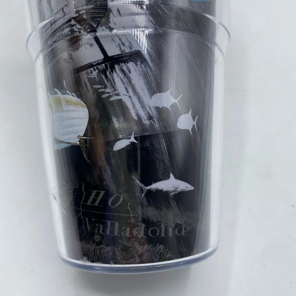 Tervis Guy Harvey Shark Pirate Map Ship 24oz Fish Grey St Philips